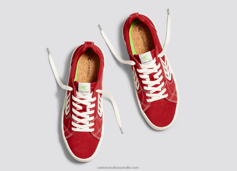 T8NFN353 Women Red Contrast/Ivory Cariuma