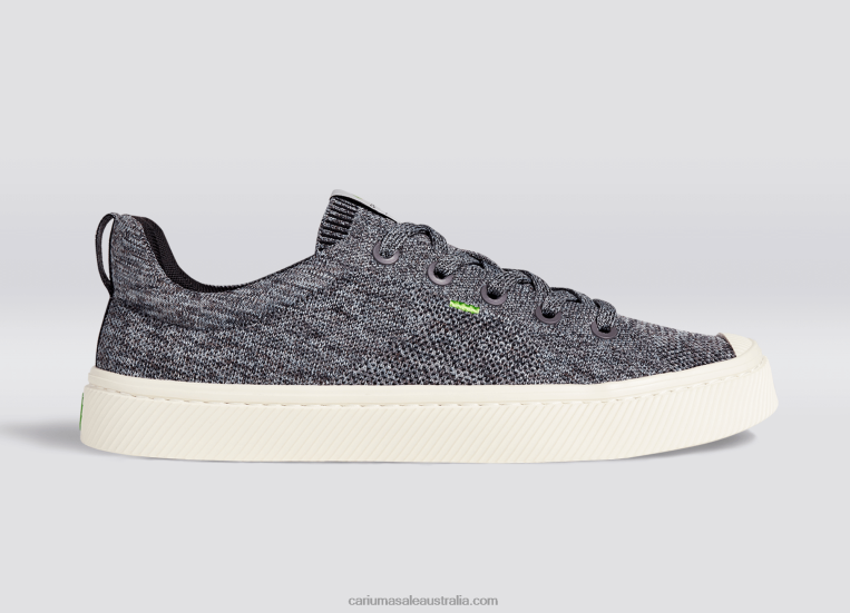 T8NFN393 Women Stone Grey Knit Cariuma