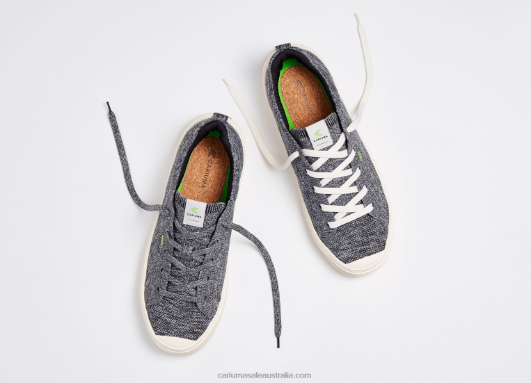 T8NFN393 Women Stone Grey Knit Cariuma