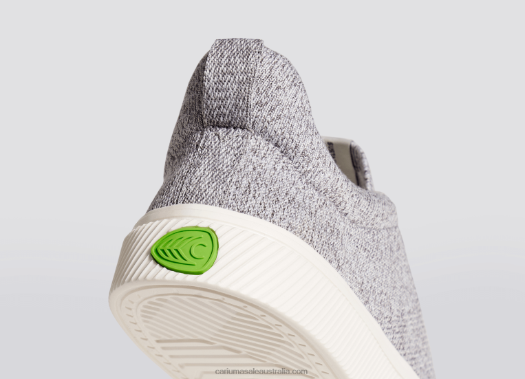 T8NFN394 Women Stone Light Grey Knit Cariuma