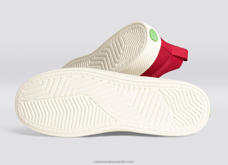T8NFN400 Women Raw Red Knit Cariuma