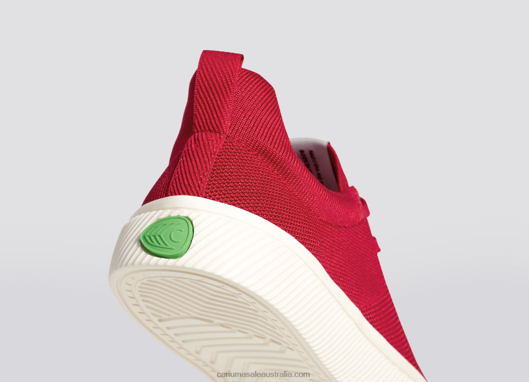 T8NFN400 Women Raw Red Knit Cariuma