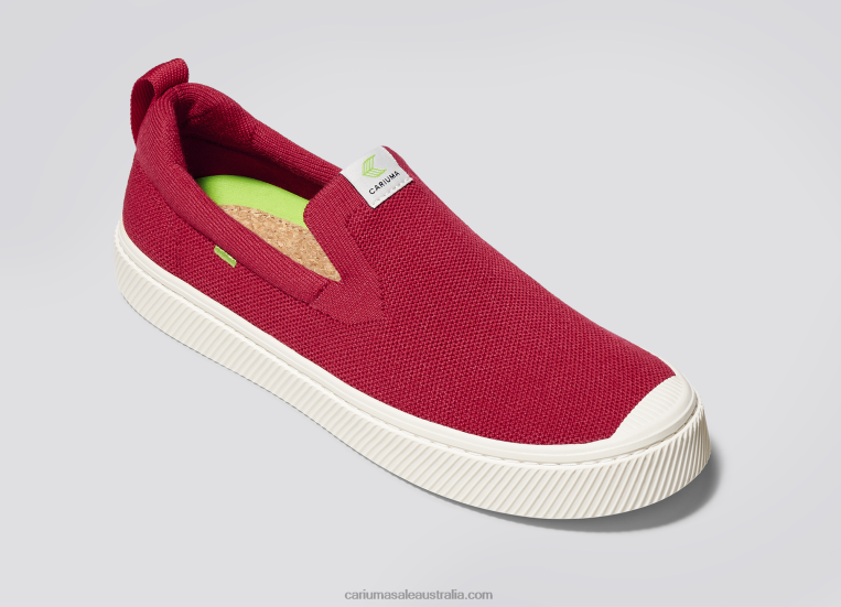 T8NFN388 Women Red Knit Cariuma