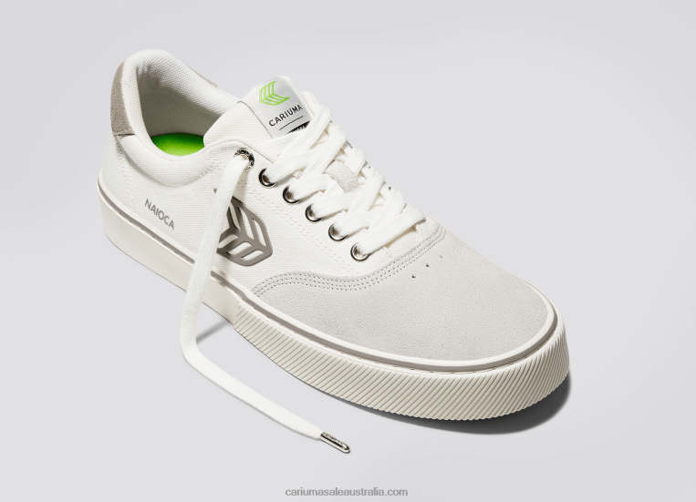 T8NFN322 Women Off-White Vintage/Grey Cariuma