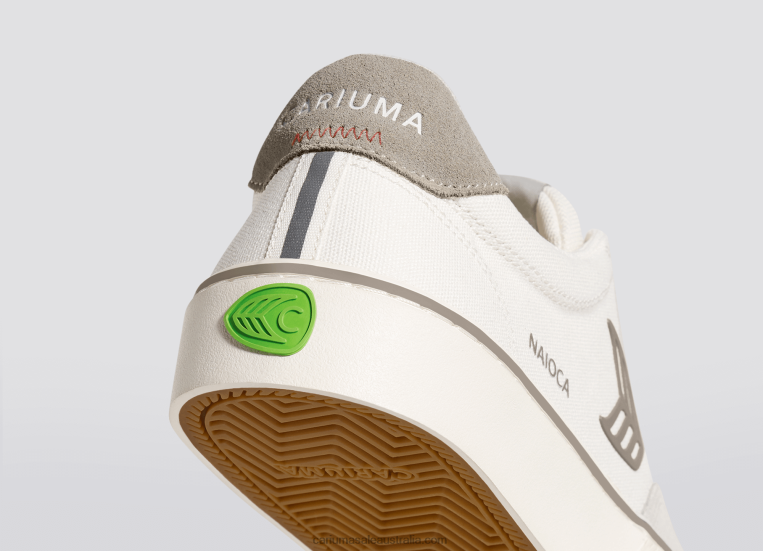 T8NFN322 Women Off-White Vintage/Grey Cariuma