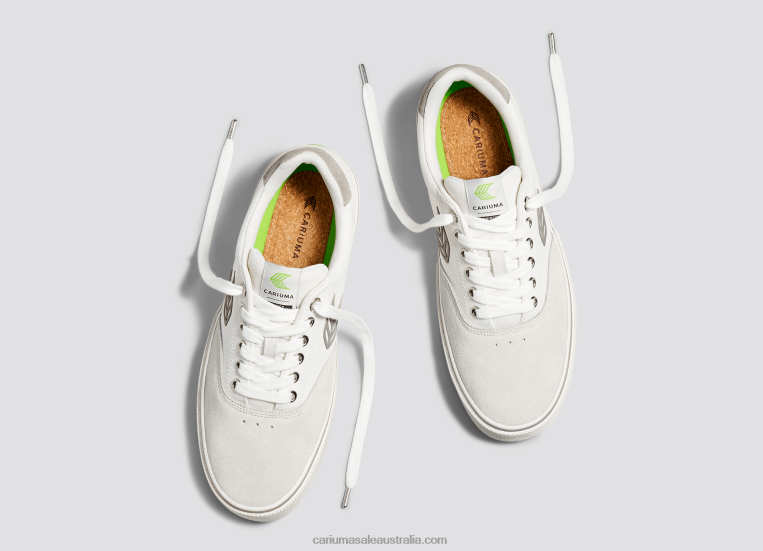 T8NFN322 Women Off-White Vintage/Grey Cariuma