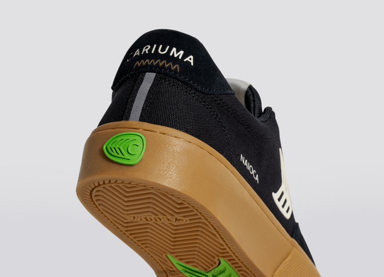T8NFN323 Women Black Gum/Ivory Cariuma