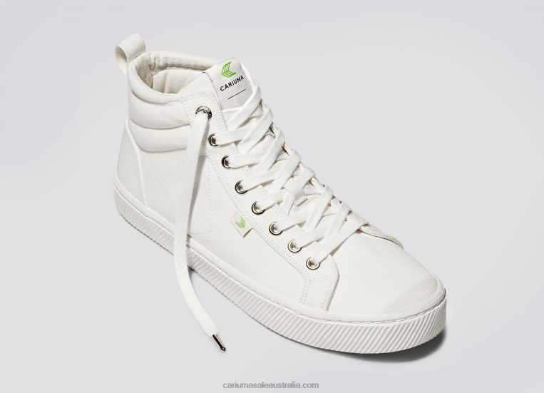 T8NFN272 Women Off-White Canvas Cariuma