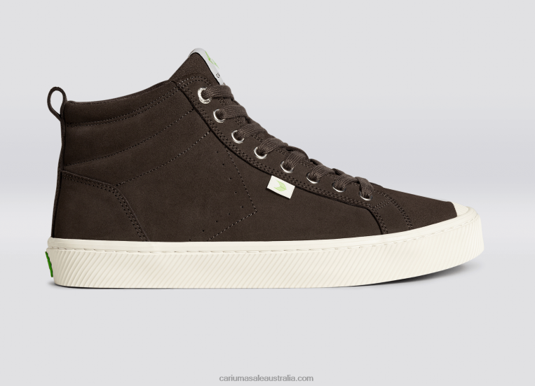 T8NFN279 Women Brown Suede Cariuma