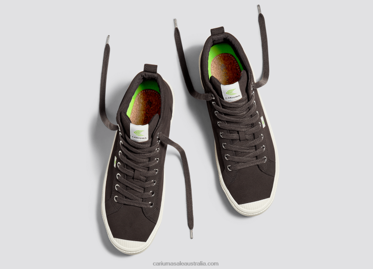 T8NFN279 Women Brown Suede Cariuma