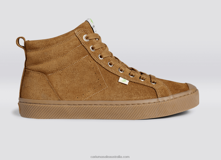 T8NFN284 Women All Camel Suede Cariuma