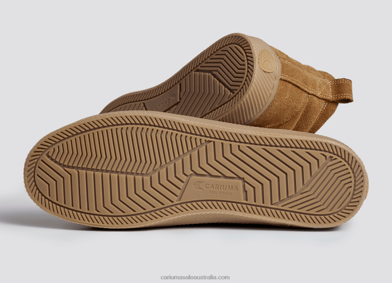 T8NFN284 Women All Camel Suede Cariuma