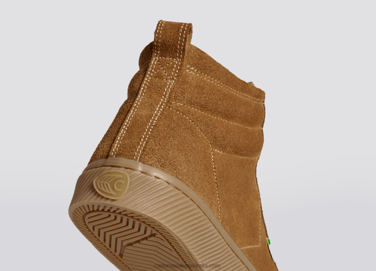 T8NFN284 Women All Camel Suede Cariuma