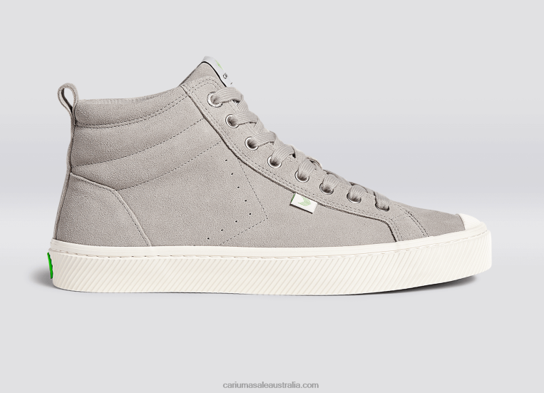 T8NFN288 Women Grey Suede Cariuma