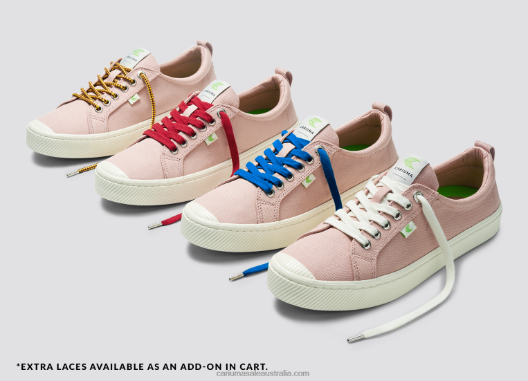 T8NFN219 Women Rose Canvas Cariuma