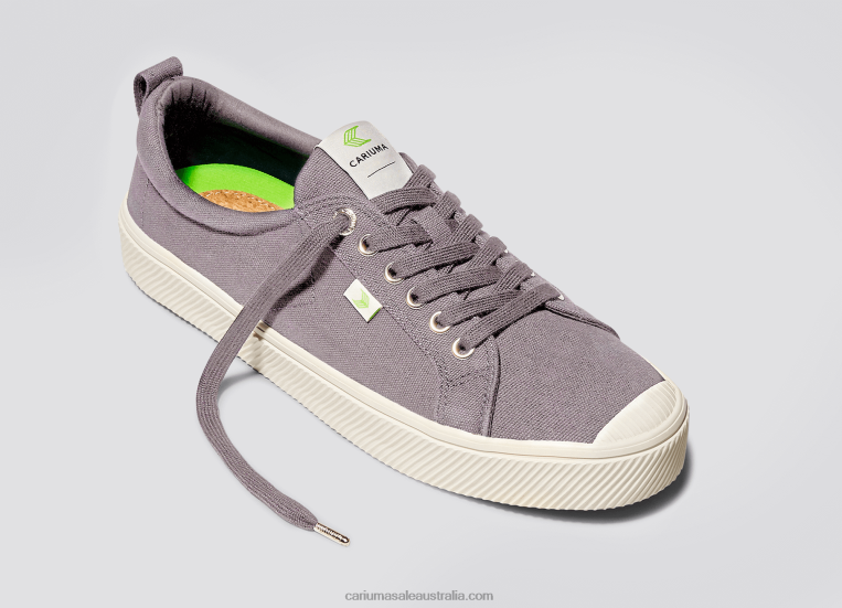 T8NFN220 Women Grey Canvas Cariuma