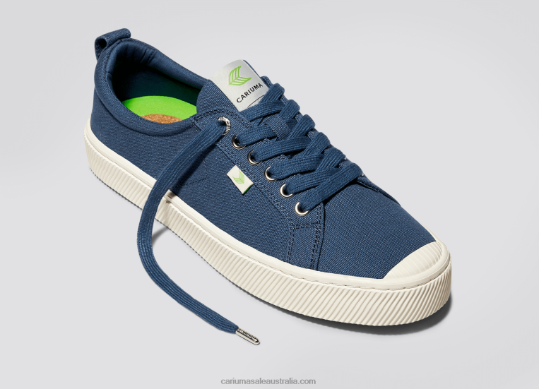 T8NFN221 Women Shadow Blue Canvas Cariuma