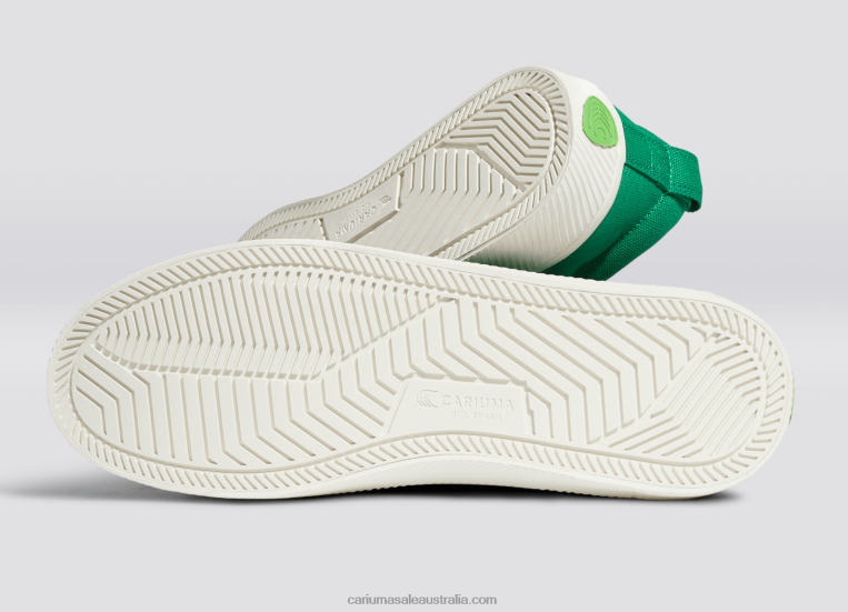T8NFN222 Women Green Canvas Cariuma