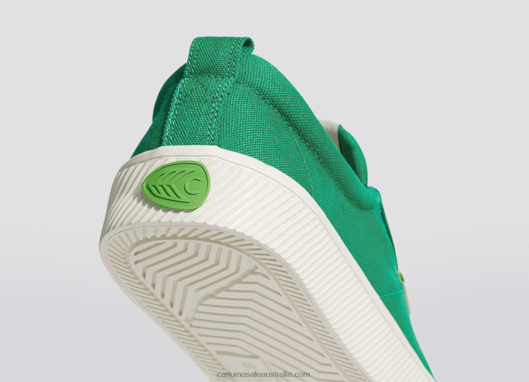 T8NFN222 Women Green Canvas Cariuma