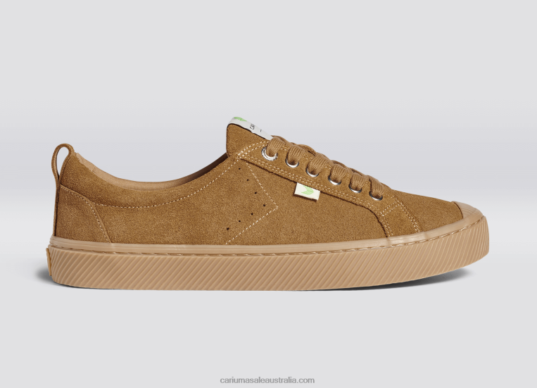 T8NFN254 Women All Camel Suede Cariuma