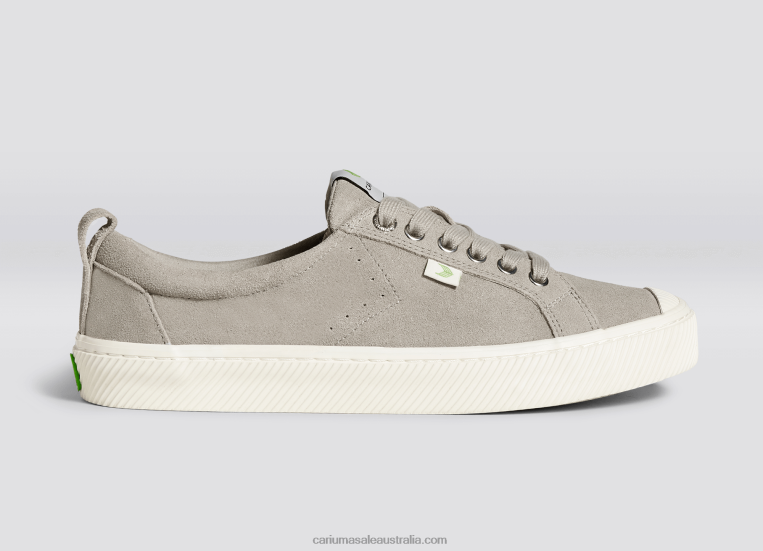 T8NFN256 Women Grey Suede Cariuma