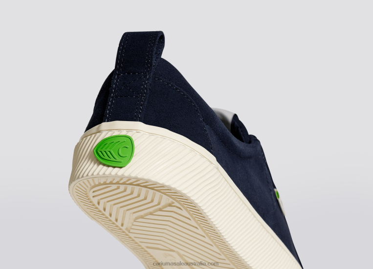 T8NFN264 Women Navy Suede Cariuma