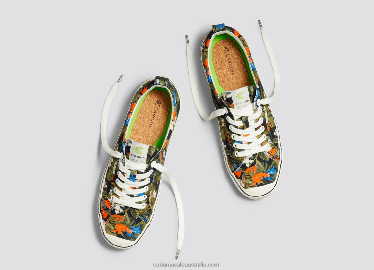 T8NFN269 Women Tropical Forest Canvas Cariuma