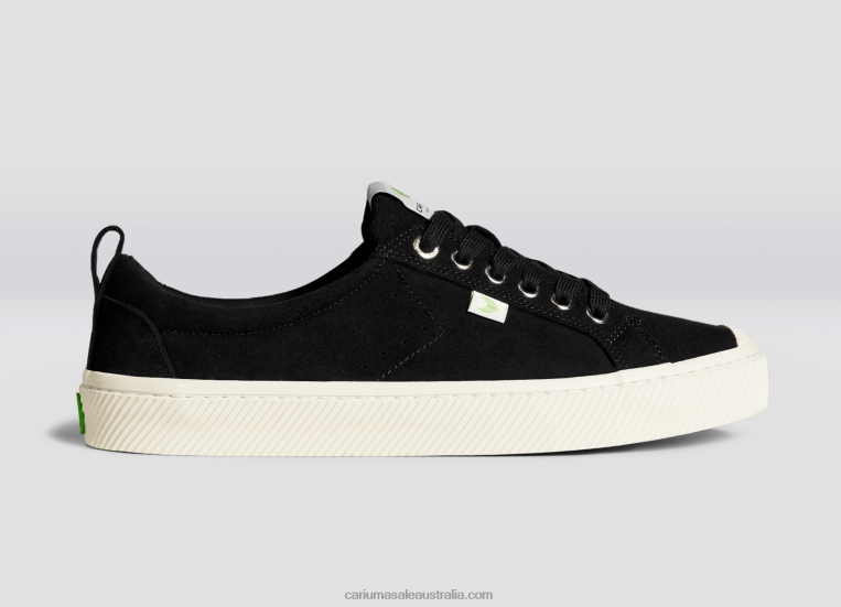 T8NFN271 Women Black Suede Cariuma