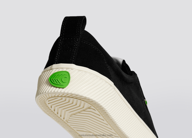 T8NFN271 Women Black Suede Cariuma