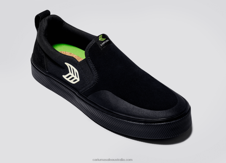 T8NFN329 Women All Black/Ivory Cariuma
