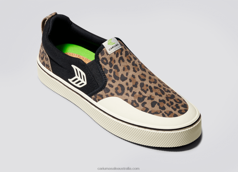 T8NFN330 Women Leopard/Ivory Cariuma