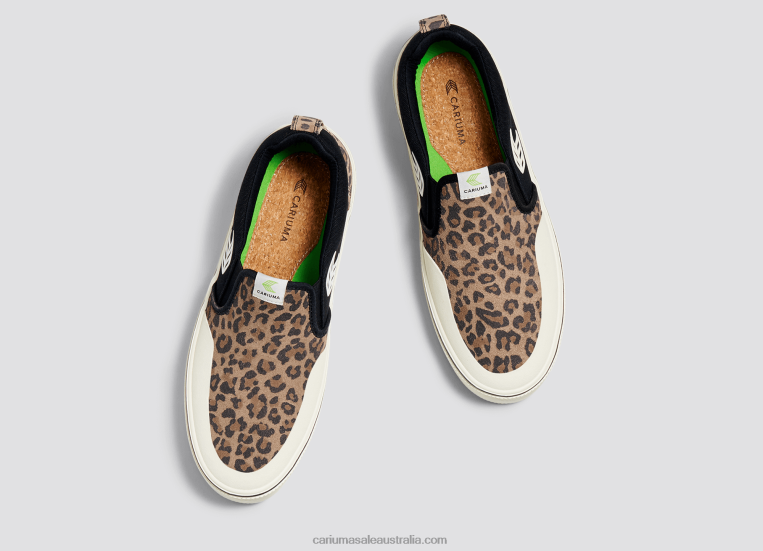 T8NFN330 Women Leopard/Ivory Cariuma