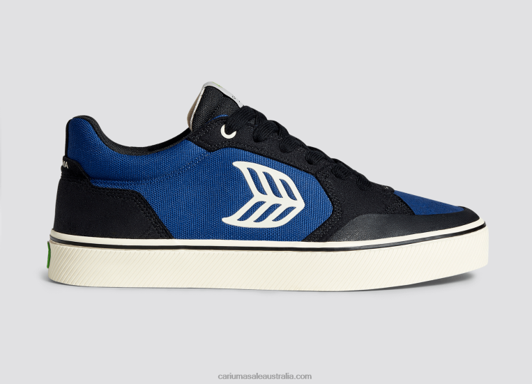 T8NFN342 Women Black & Blue/Ivory Cariuma