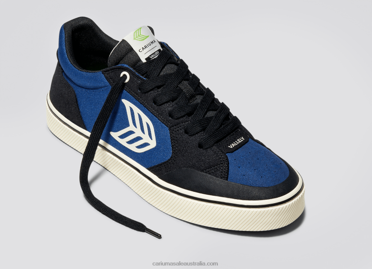 T8NFN342 Women Black & Blue/Ivory Cariuma