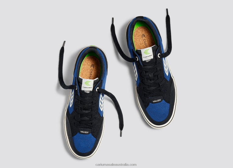 T8NFN342 Women Black & Blue/Ivory Cariuma